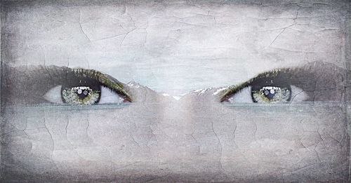 Close-up portrait of woman
