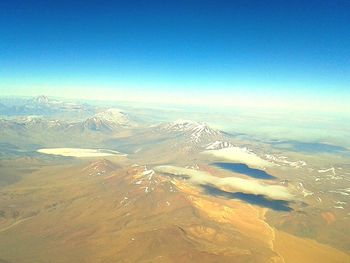 Aerial view of landscape