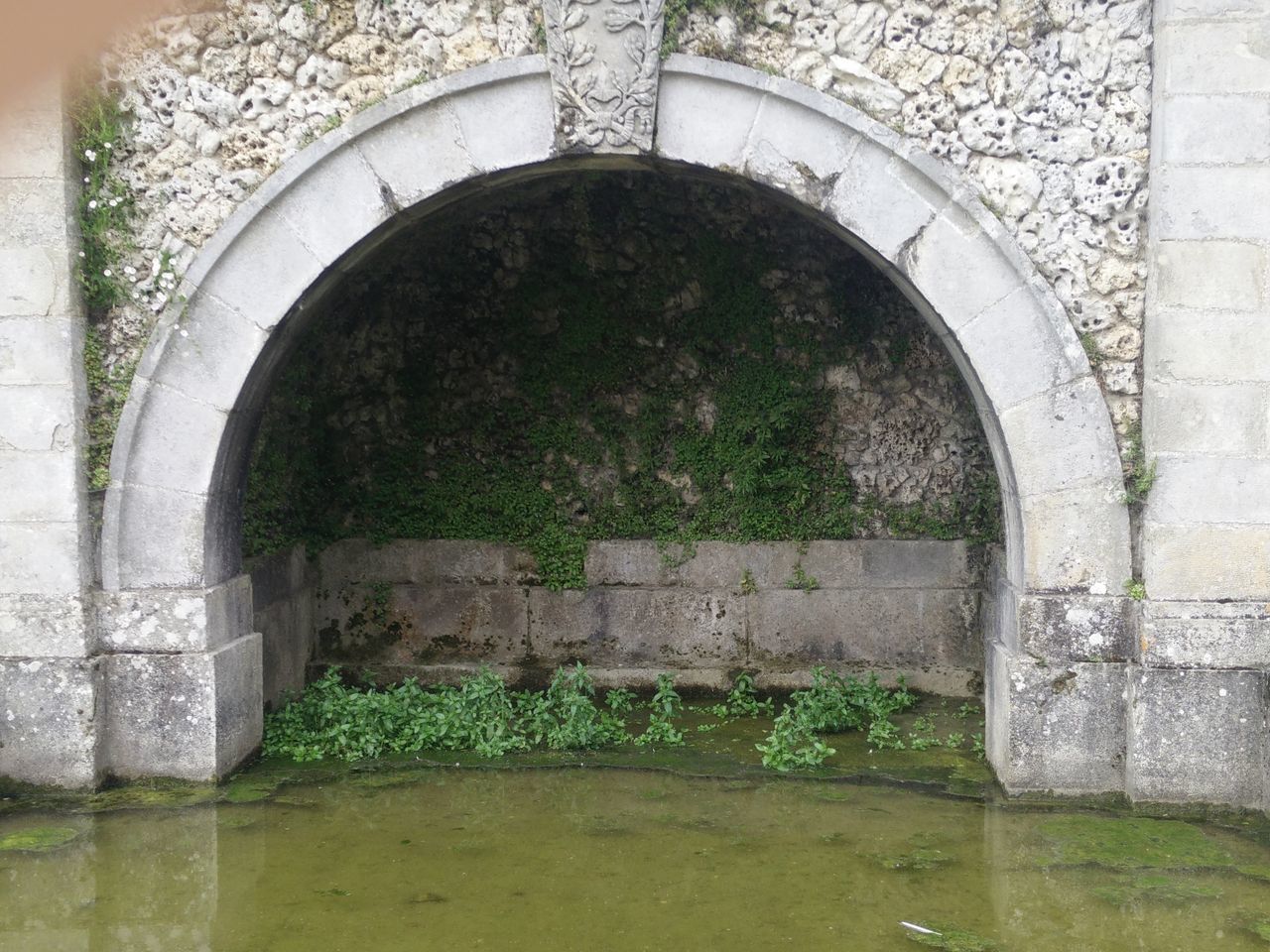 VIEW OF OLD BUILDING WALL