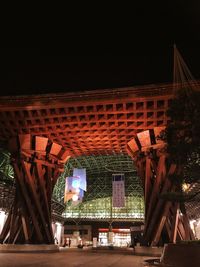 Low angle view of built structure