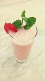 Close-up of drink on table