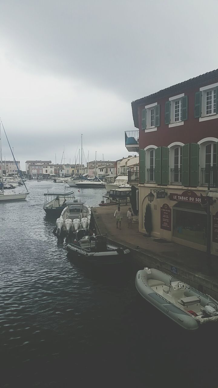 nautical vessel, transportation, water, mode of transport, boat, sky, moored, sea, architecture, built structure, building exterior, waterfront, cloud - sky, outdoors, harbor, day, river, nature, no people, city