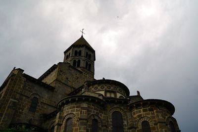 Low angle view of historical building against sky