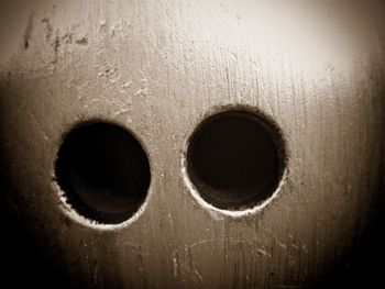 Full frame shot of hole