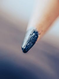 High angle view of colored pencils