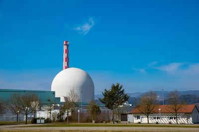 Water tower against sky