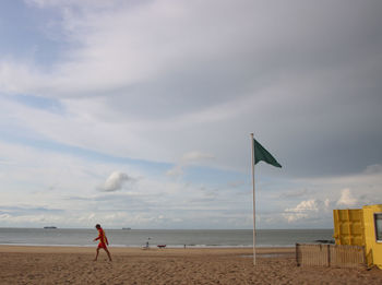 People on beach