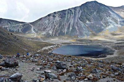 Scenic view of mountains