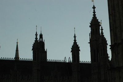 Low angle view of church