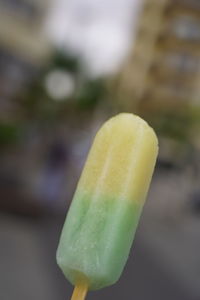 Close-up of ice cream