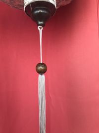 Close-up of lighting equipment