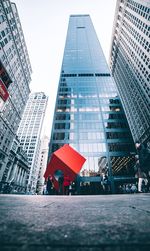 Modern buildings in city