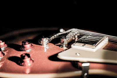 Close-up of guitar