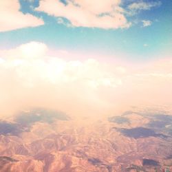 Aerial view of landscape