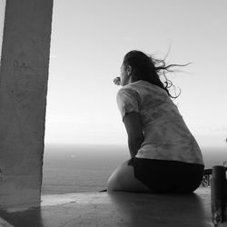 View of sea against sky