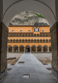 Interior of historic building