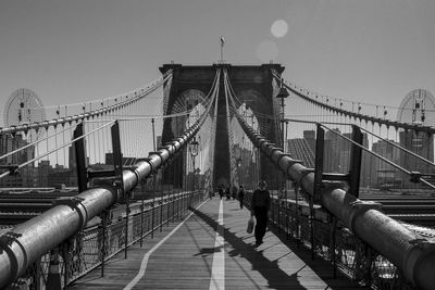 People walking on walkway