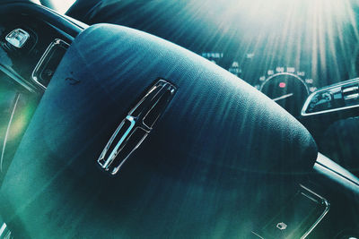 Close-up of vintage car