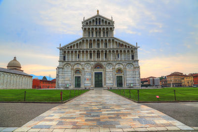 View of historical building against sky