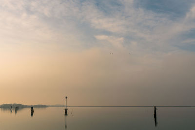 Venetian canal from isola sant'erasmo