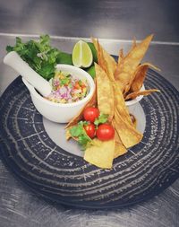 Guacamole with mexican pico de gallo