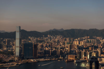 Cityscape against sky