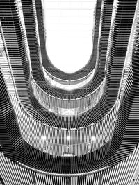 Full frame shot of spiral staircase