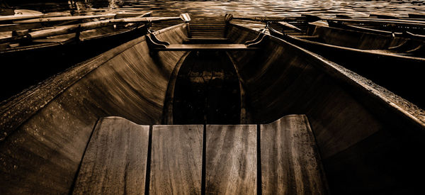 Close-up of wooden door