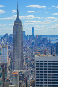 Cityscape against sky