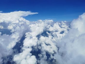 Low angle view of clouds in sky