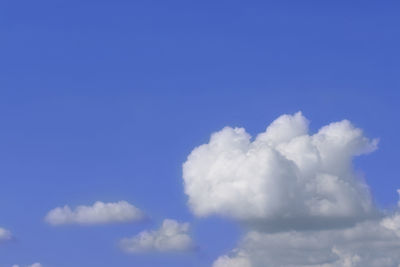 Low angle view of clouds in sky