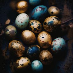 Full frame shot of christmas decorations