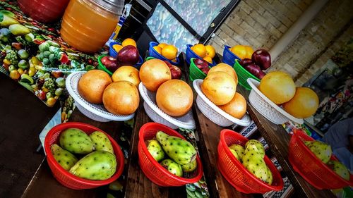 Fruits for sale at market