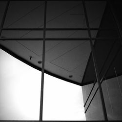 Low angle view of modern building