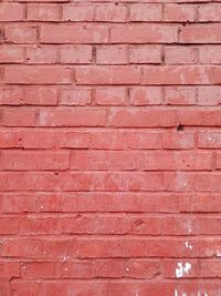 Full frame shot of brick wall