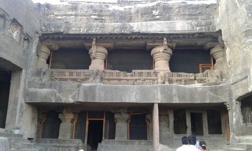 Old ruins of historical building