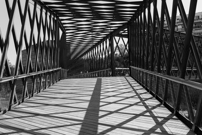 View of footbridge