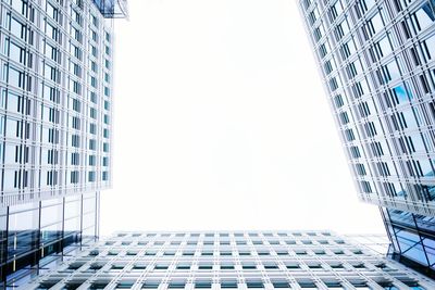 Low angle view of modern building