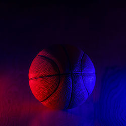 Close-up of basketball