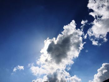 Low angle view of cloudscape