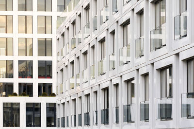 Full frame shot of modern building