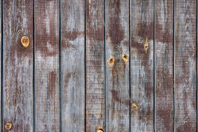 Full frame shot of old wooden door