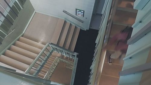 Low angle view of staircase