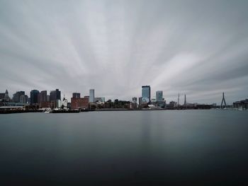 Boston from across the harbor