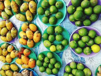 Close-up of fruits for sale in market