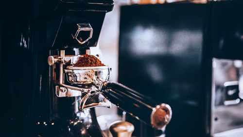 Barista making