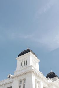 Low angle view of building against sky