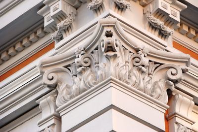 Low angle view of historical building