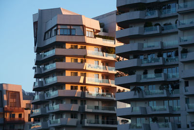 Low angle view of modern building