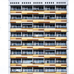 High angle view of modern office building